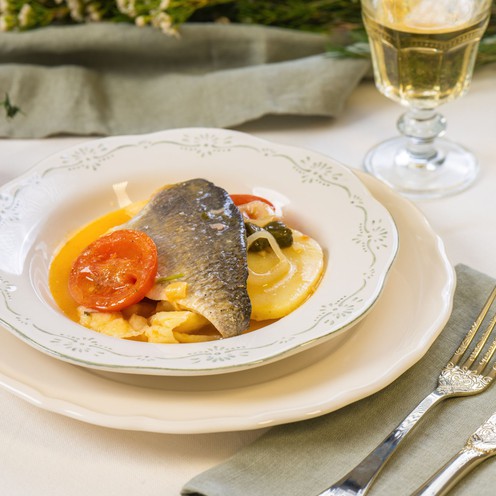 Gregada - sea bass and sea bream stew for 2 persons (1 kg)