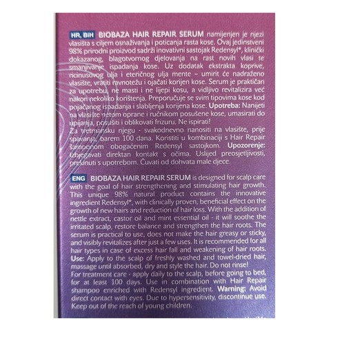 Biobaza Hair Repair serum za kosu 100 ml