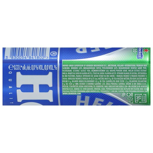 Non-alcoholic beer Heineken 0,33 l