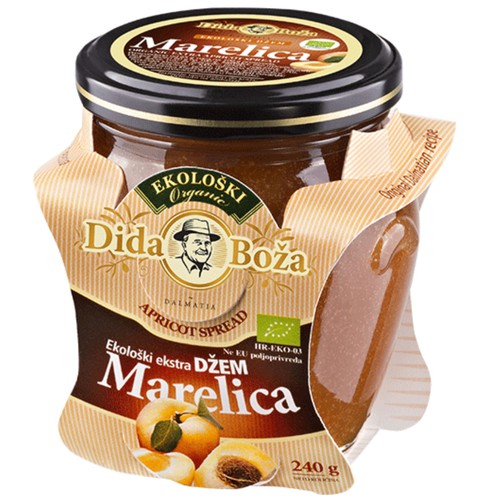 Dida Boža EKO- Aprikosenmarmelade 240 g