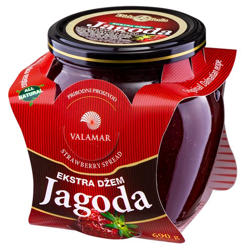 Dida Boža Extra jam strawberry 690 g