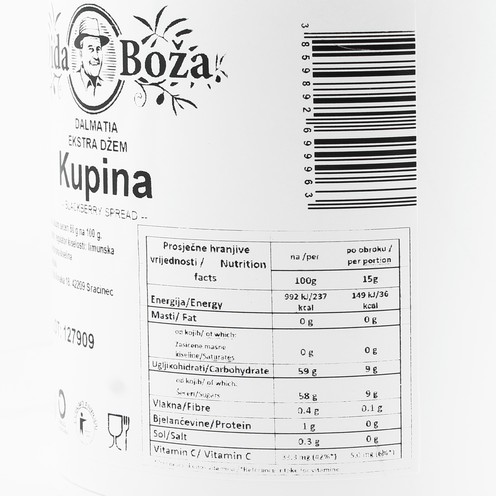 Dida Boža Ekstra džem kupina 1,5 kg