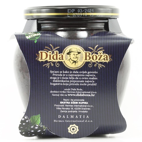 Dida Boža Extra Jam Blackberry 700 g