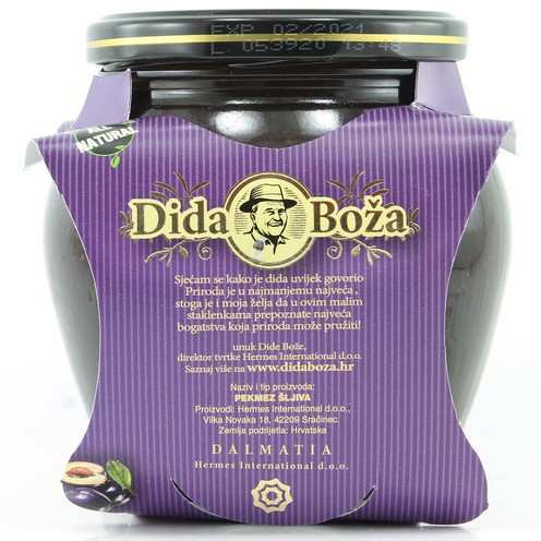 Dida Boža pekmez šljiva bez šećera 690 g