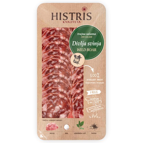 Cured wild boar sausage 80 g