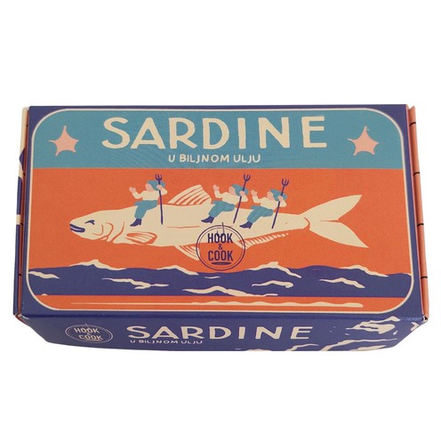 Hook&Cook Sardinen Pflanzenöl 100 g