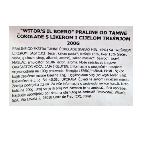 Pralines Boero Wittor's 200 g