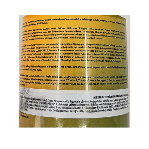 Laundry fragrance "Il bucato di Adele" - Zumo de Sol 500 ml