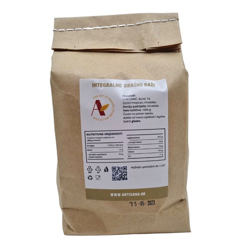 Vollkorn Roggenmehl 1 kg