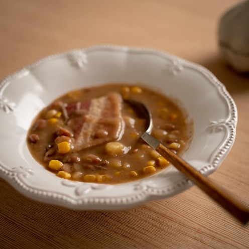 Istrian Thick Soup (Maneštra) With Corn for 2 persons (900 g)