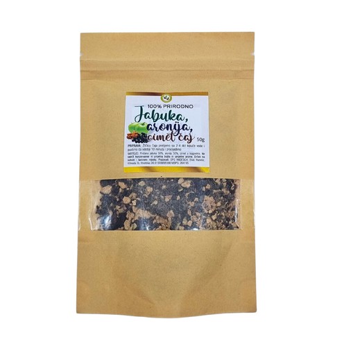 Čaj od jabuke, aronije i cimeta 50 g