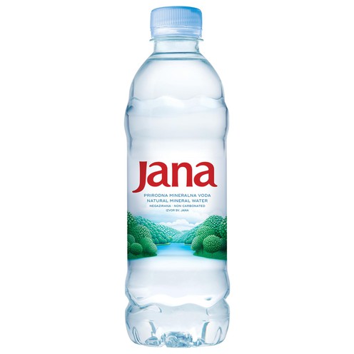 Jana natural mineral water 0,5 l