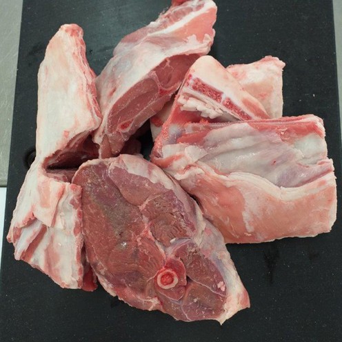Lamm mit Knochen - aufgetaut (2,5 kg)