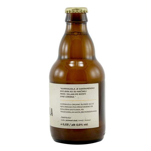 Kampanjole Blond Ale - Organic Beer 0,33 l