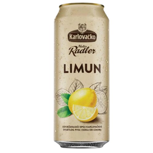 Karlovačko Natur Radler Bier 0,5 l