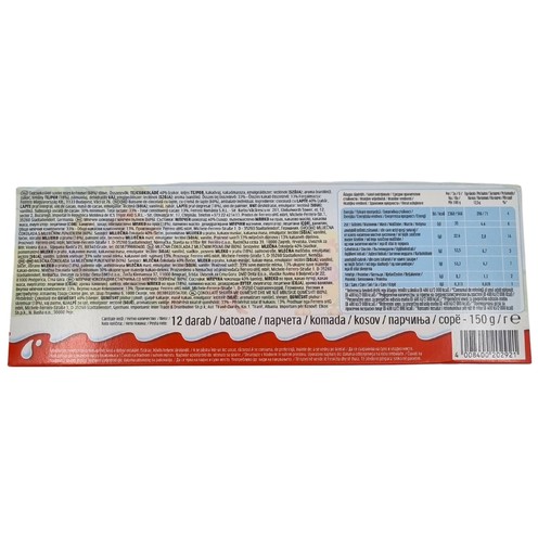 Kinder chocolates Bars Ostern 150 g