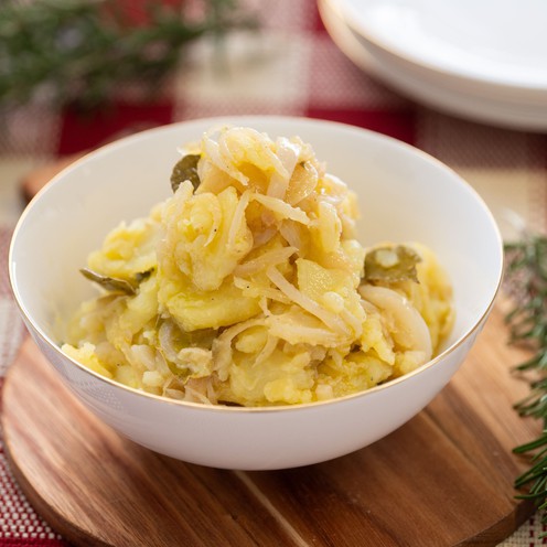 Klassische Kartoffelsalat für 4 Personen (1 kg)