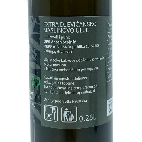Extra virgin olive oil C&P Kleno 0,25 l
