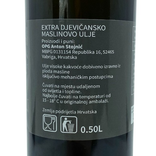 Ekstra djevičansko maslinovo ulje C&P Kleno 0,50 l