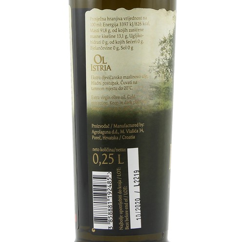 Natives Olivenöl extra Ol Istria 0,25 l