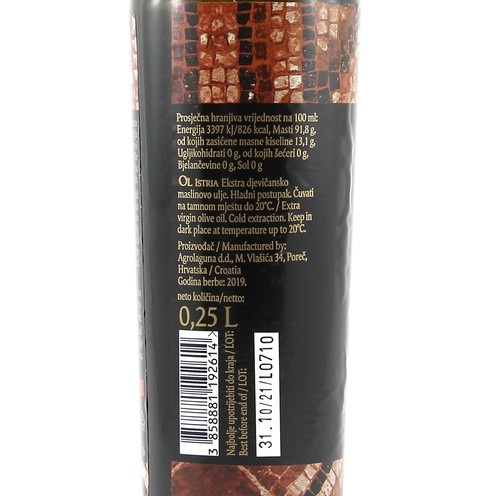 Natives Olivenöl extra Picholine Ol Istria 0,25 l