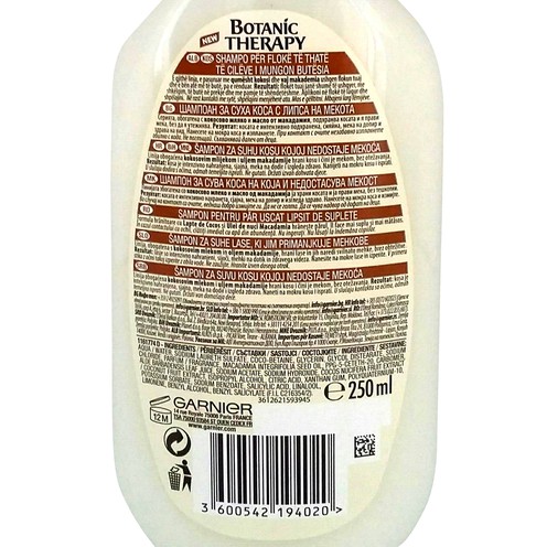 Garnier Botanic Therapy Coco & Macadamia šampon 250 ml