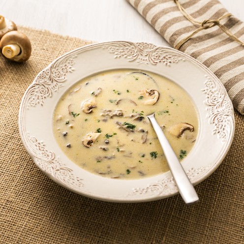 Pilzcremesuppe für 4 Personen (1,4 kg)