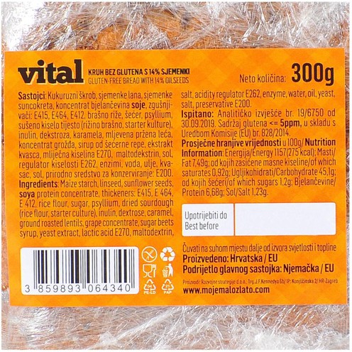 Vital bread 300 g