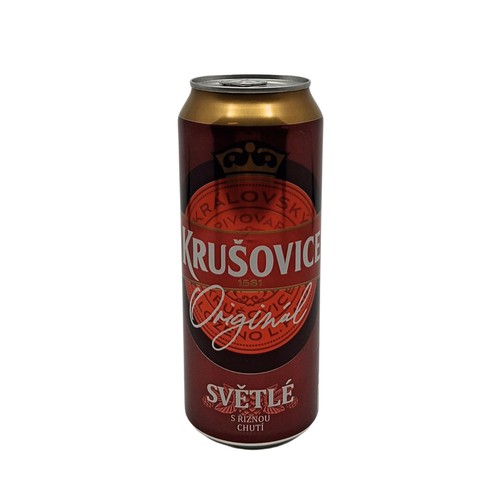 Krušovice helles Lagerbier 0,5 l