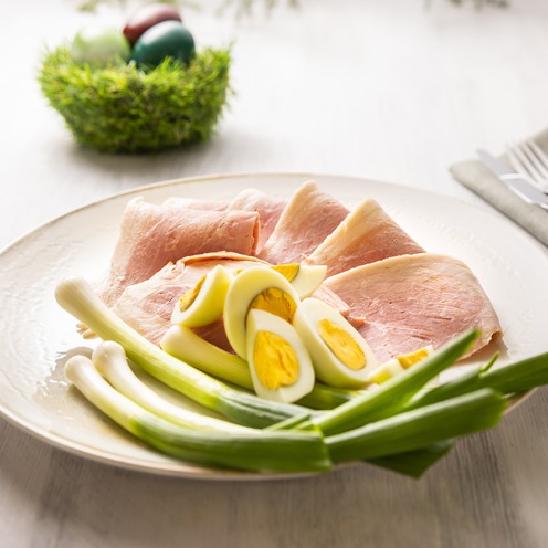 Domaći kuhani pršut za 4 osobe (800 g)