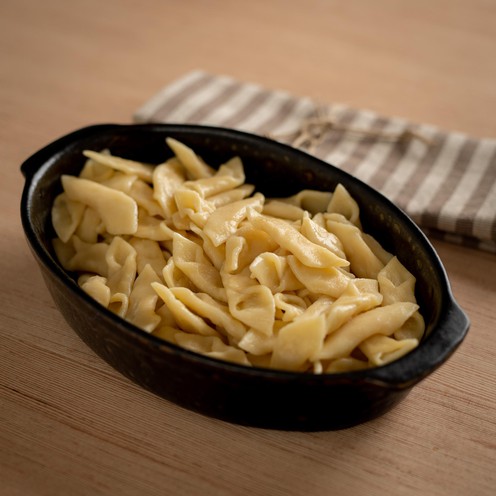 Cooked Fuži Pasta for 2 persons (500 g)