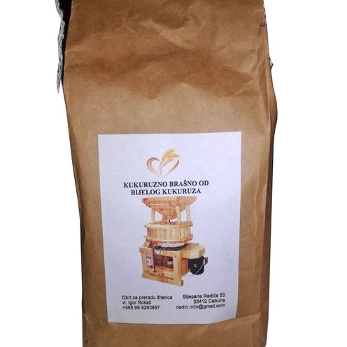 Kukuruzno brašno od bijelog kukuruza 1 kg