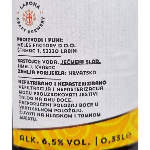 Beer Labona India Pale Ale 0,33 l