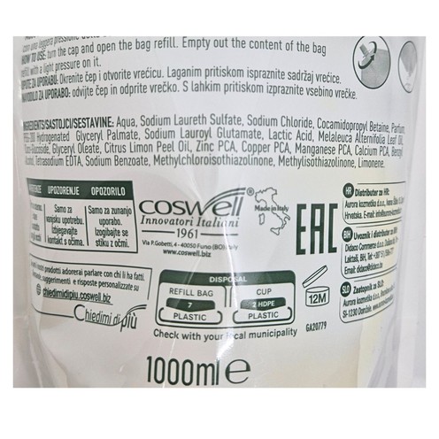 L'Angelica liquid soap Purificante 1 l