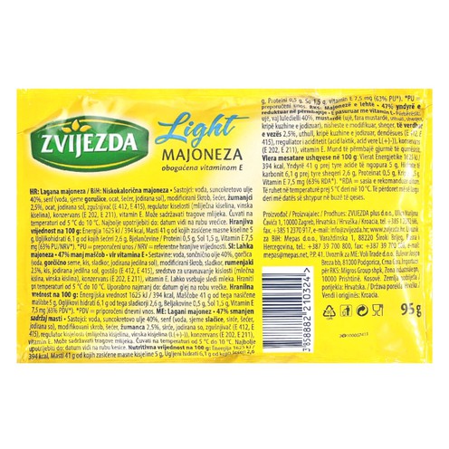 Light majoneza 95 g