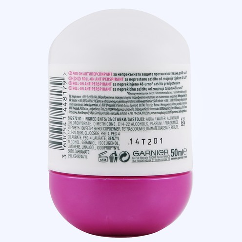 Garnier Mineral Invisible Deo Roll-on, 50ml