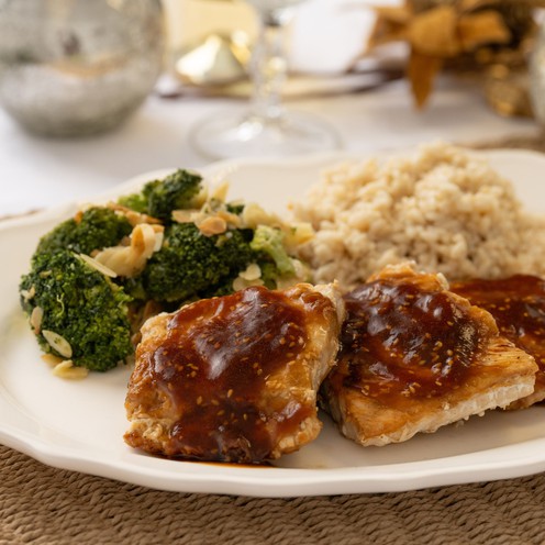 Teriyaki-Lachs für 2 Personen (1 kg)