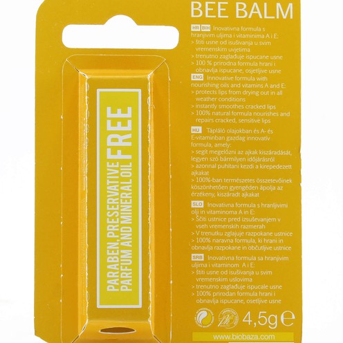 Lip Balm Ginger & Honey Bio Baza 4,5 g