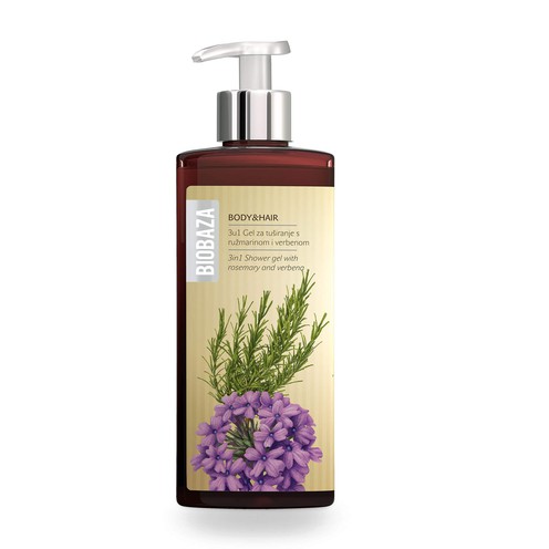 Rose & Geranie 3 in 1 Duschgel 400 ml