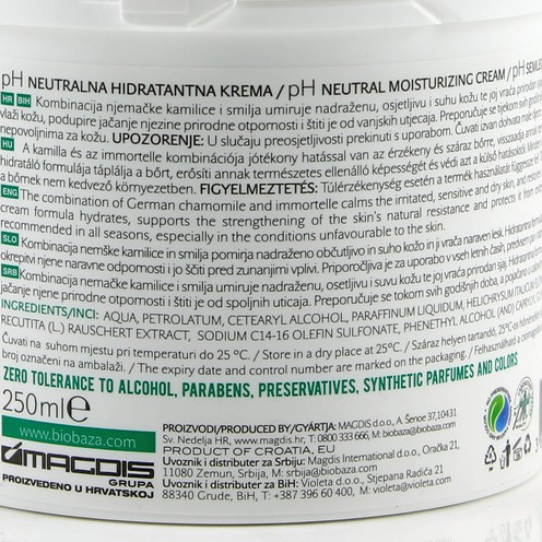 Biobaza Natural Sensitive Creme 250 ml