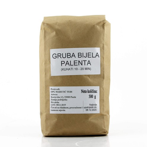 Maisgrieß - weiße Polenta 500 g