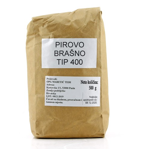 Pirovo brašno bijelo tip 400 500 g