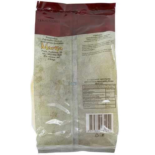 Fidelini pasta 250 g