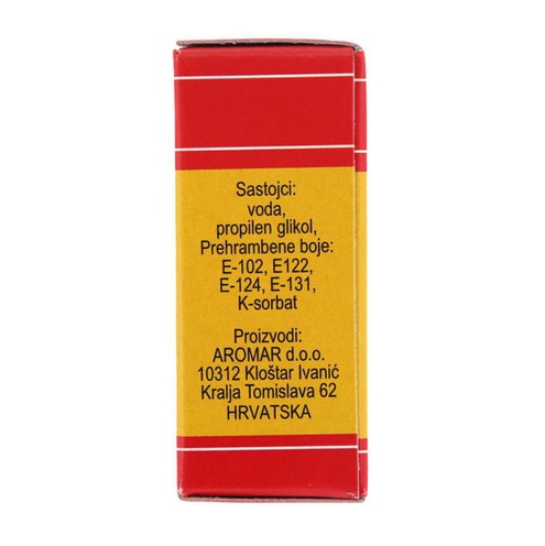 Prehrambene boje Aromar 10 ml (4 kom)