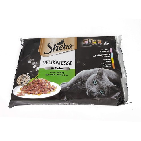 Sheba Katzen-Feinkost Geflügelauswahl 4 x 85g