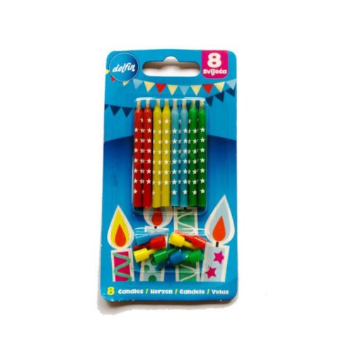 Birthday Magic Candles 8 pcs