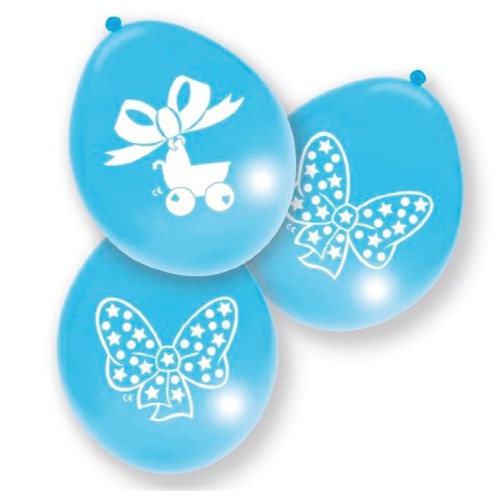Ballons Baby Hellblau 15 Stück