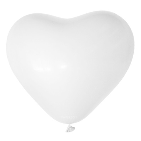 Herzballons Weiß 15 Stück