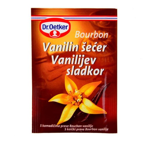 Bourbon vanilla sugar Dr. Oetker 10 g