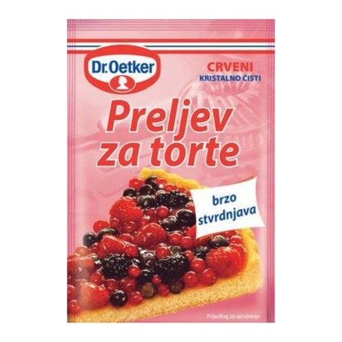 Tortenguss rot 12 g Dr. Oetker